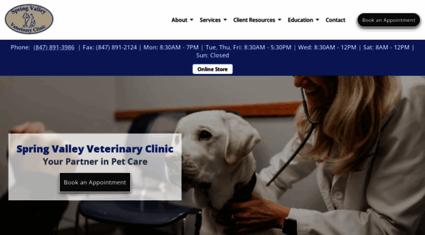 springvalleyvet.com