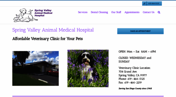 springvalleyvetclinic.com