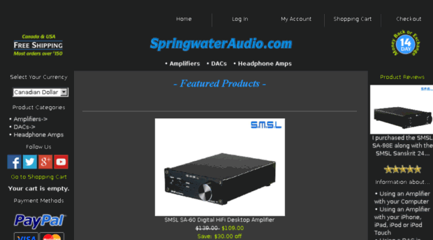 springwateraudio.com