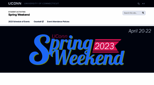 springweekend.uconn.edu