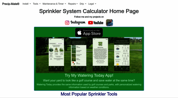 sprinklersystemcalculator.com