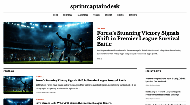 sprintcaptaindesk.co.uk