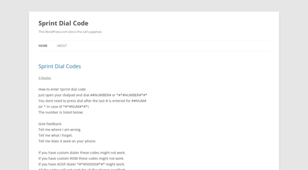 sprintdialcode.wordpress.com