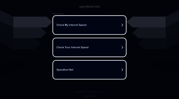 sprrdtest.net