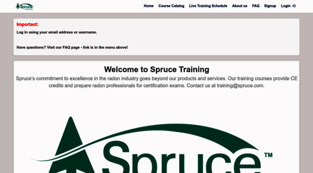 sprucetraining.talentlms.com