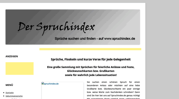 spruchindex.de