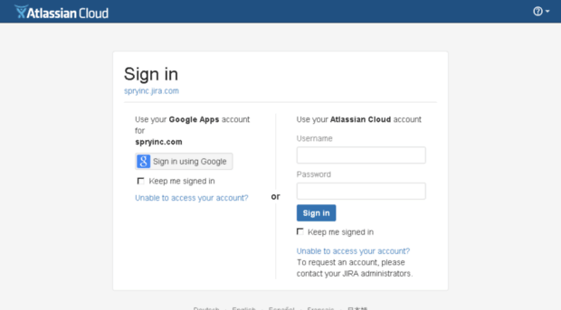 spryinc.jira.com
