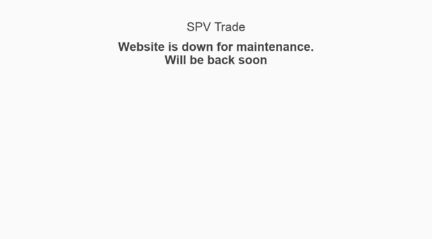 spvtrade.com