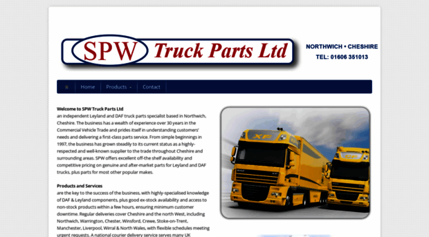 spwtruckpartsltd.co.uk