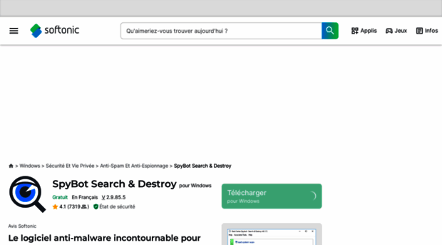 spybot-search-destroy.softonic.fr
