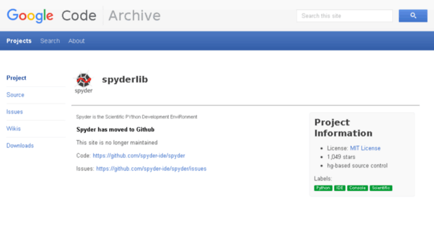 spyderlib.googlecode.com