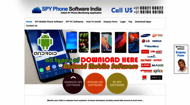 spyphonesoftwareindia.com