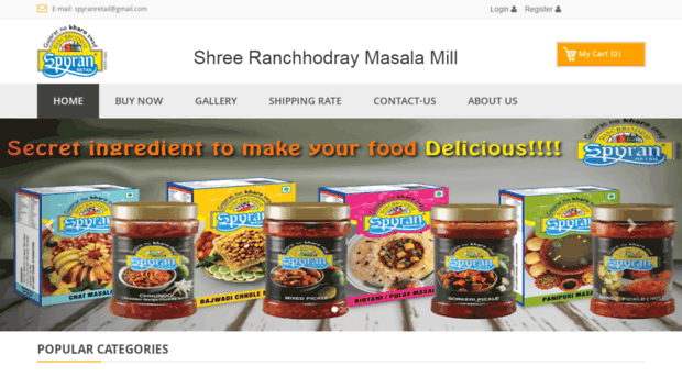 spyranmasala.com