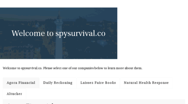 spysurvival.co