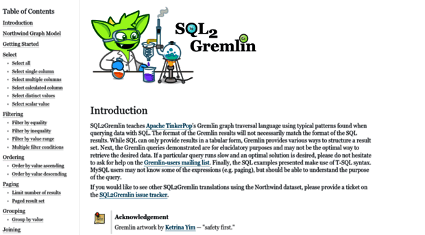 sql2gremlin.com