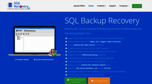 sqlbackuprecovery.sqlrecoverytool.com