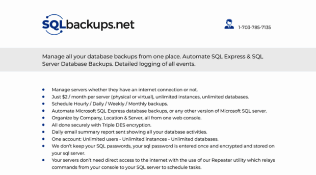 sqlbackups.net