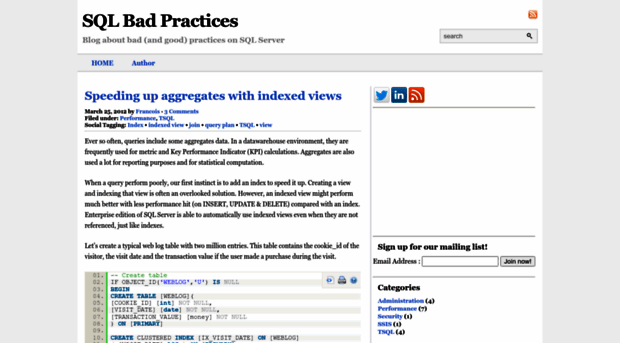 sqlbadpractices.com