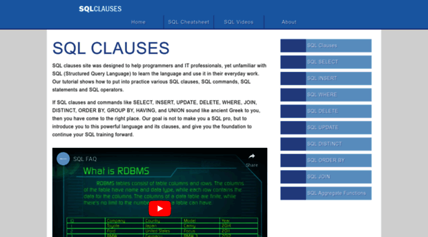 sqlclauses.com