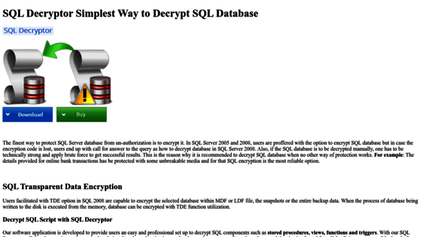 sqldecryptor.sqlrecoverytool.com