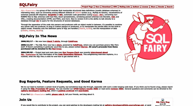 sqlfairy.sourceforge.net