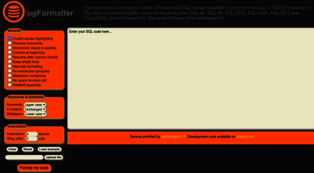 sqlformat.darold.net