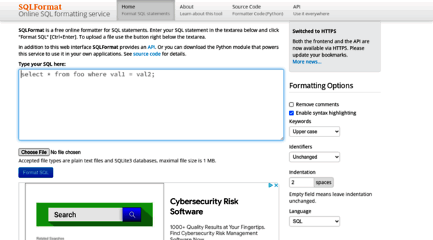 sqlformat.org