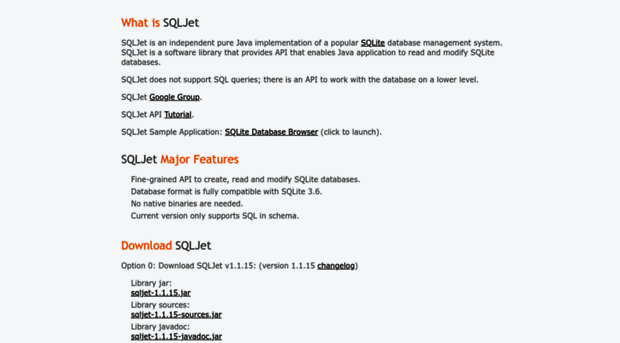 sqljet.com