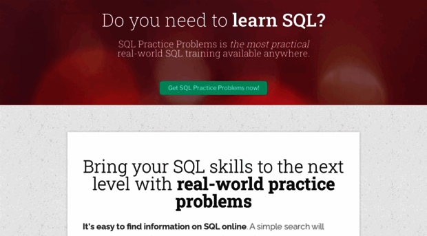 sqlpracticeproblems.com