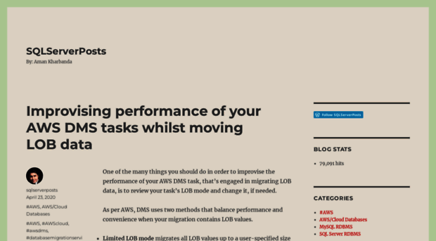 sqlserverposts.wordpress.com