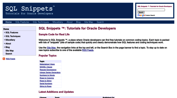 sqlsnippets.com