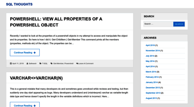 sqlthoughts.com