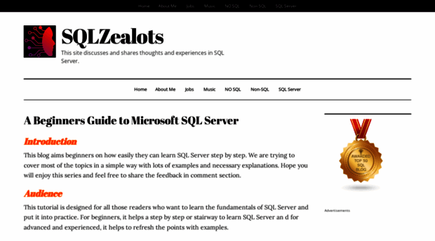 sqlzealots.com