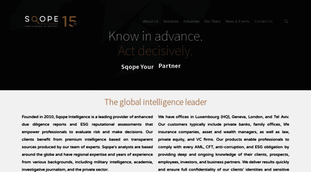 sqopeintelligence.com