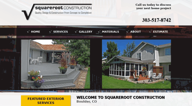 squarerootconstruction.com