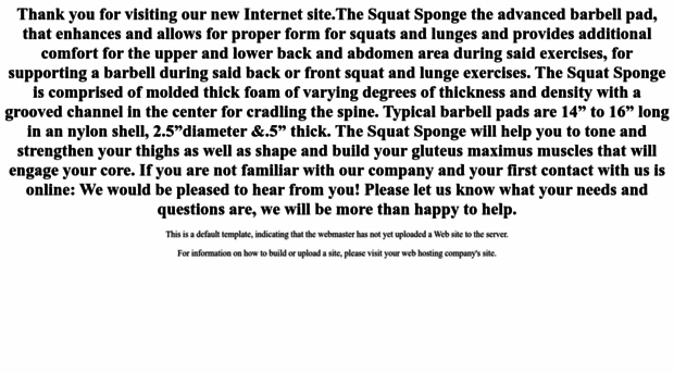 squatsponge.com