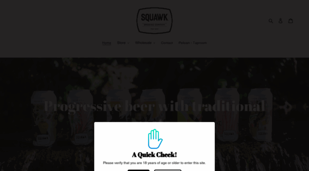 squawkbrewingco.com