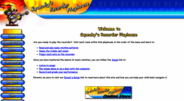 squeakysrecorderplayhouse.com