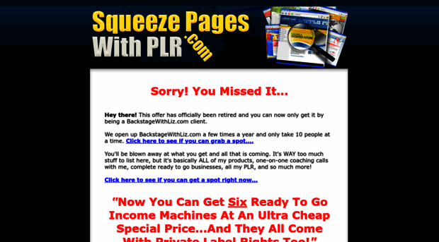 squeezepageswithplr.com