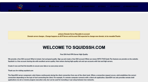 squidssh.com