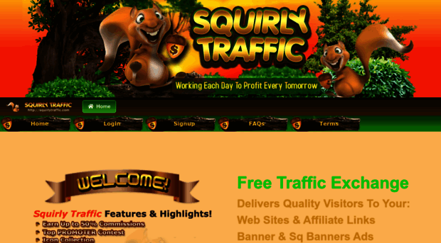 squirlytraffic.com