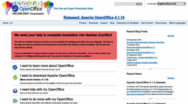 sr.openoffice.org