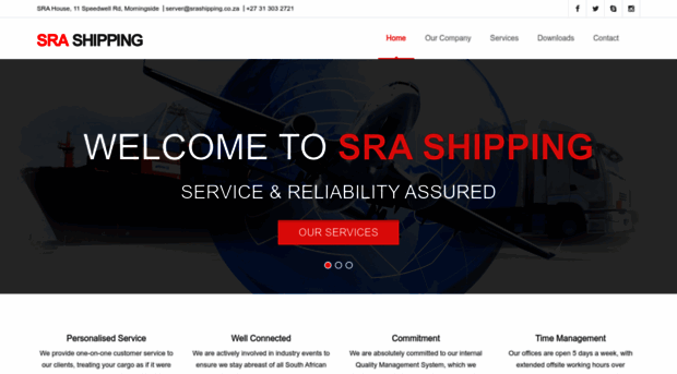 srashipping.co.za