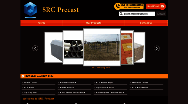 srcprecast.in