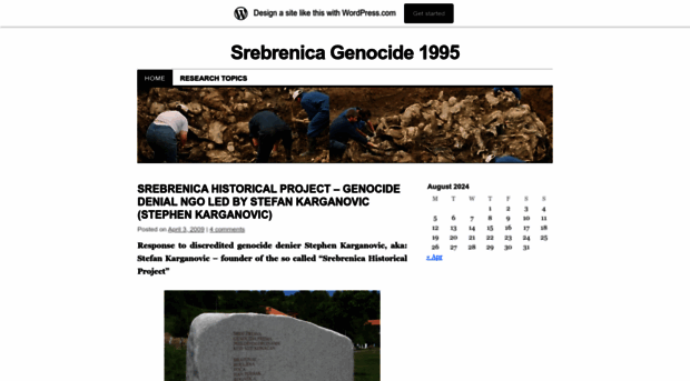 srebrenicagenocide1995.wordpress.com