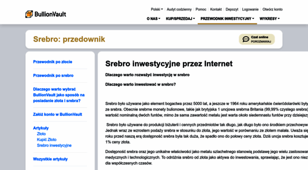 srebro.bullionvault.pl