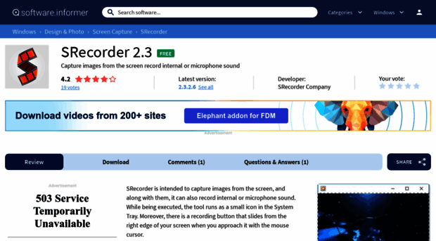 srecorder.informer.com