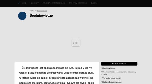 sredniowiecze.klp.pl