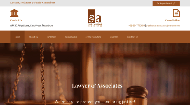 sreekumarassociates.com