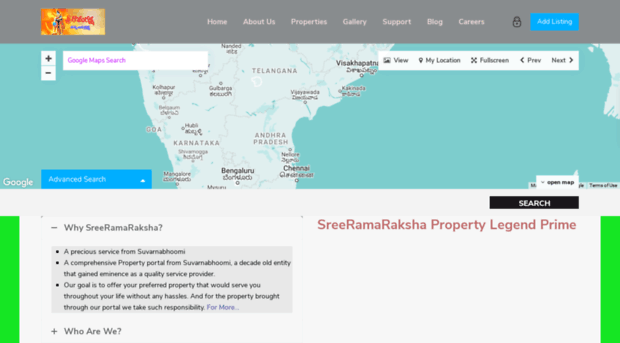 sreeramarakshaproperty.com